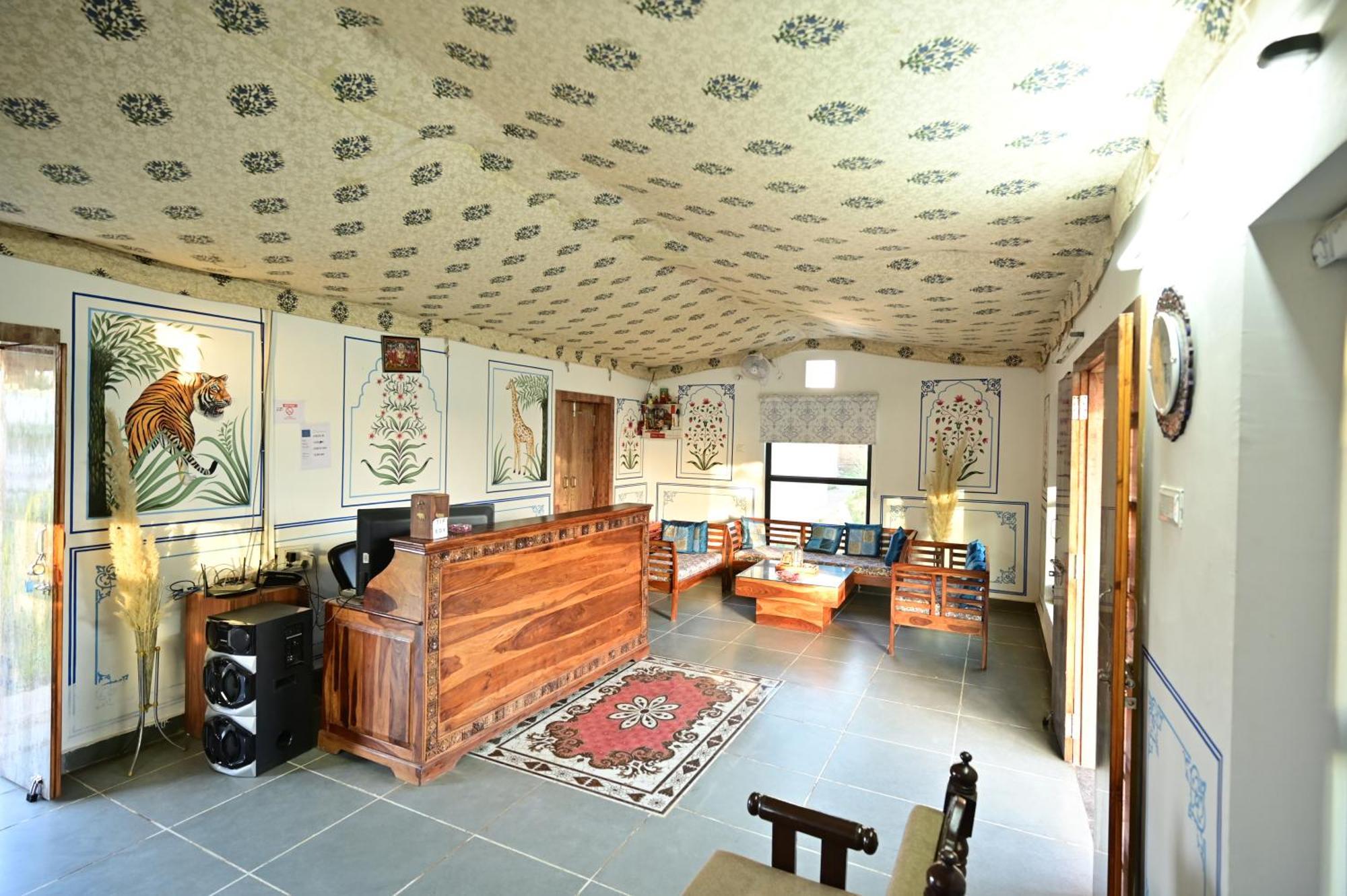 The Castle Crown - Hem Vilas Resort Ranthambhore Sawai Madhopur Extérieur photo